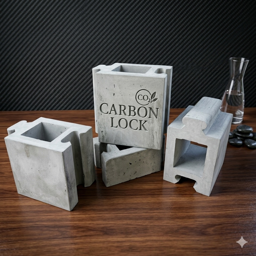 ผลิตภัณฑ์ Carbon Lock จาก SST บล็อกคอนกรีตนวัตกรรมใหม่