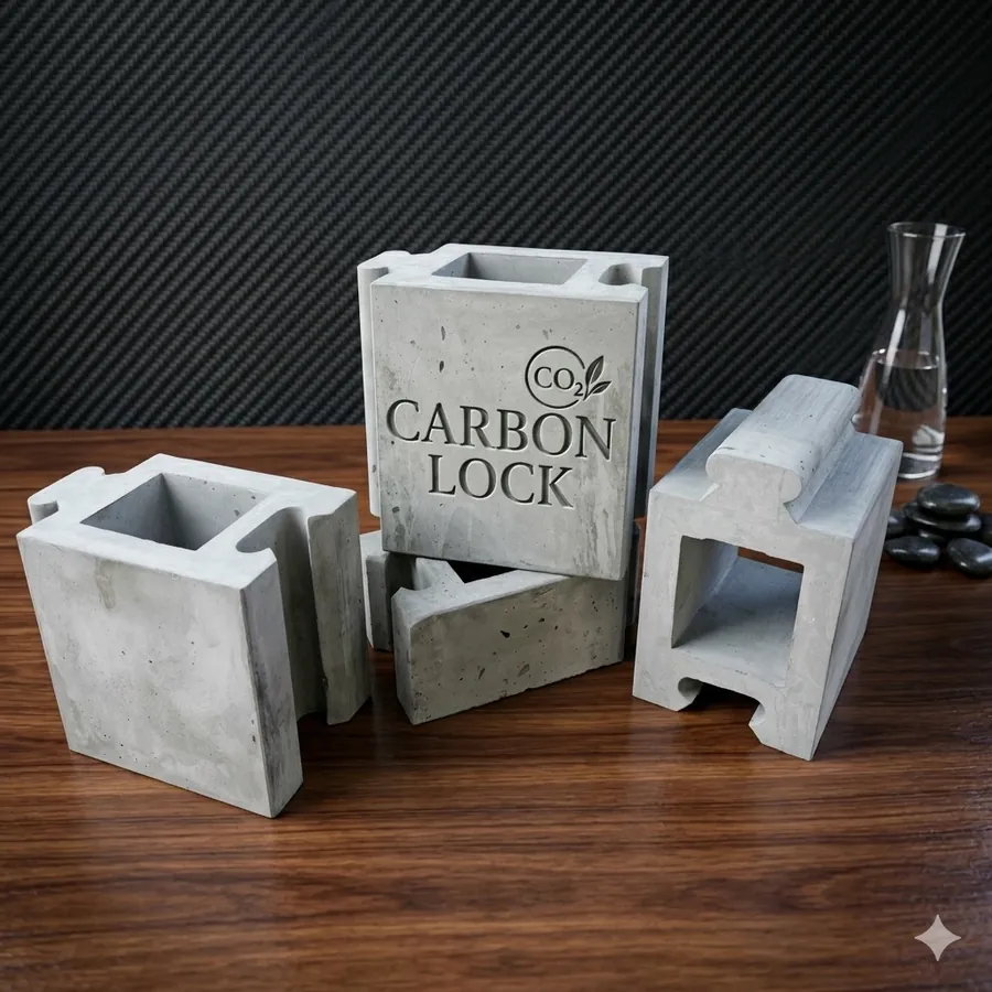 ผลิตภัณฑ์ Carbon Lock จาก SST บล็อกคอนกรีตนวัตกรรมใหม่
