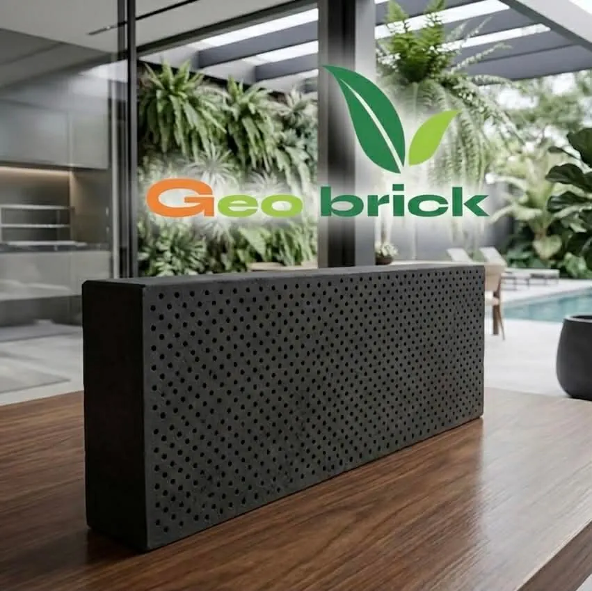 ผลิตภัณฑ์ Geo Brick จาก SST วัสดุก่อสร้างต่อยอดจากอิฐมวลเบา